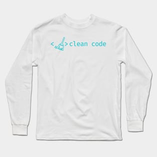 Clean Code - Broom Long Sleeve T-Shirt